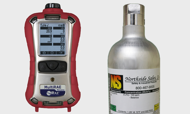 Calibration Gas for MultiRAE Benzene