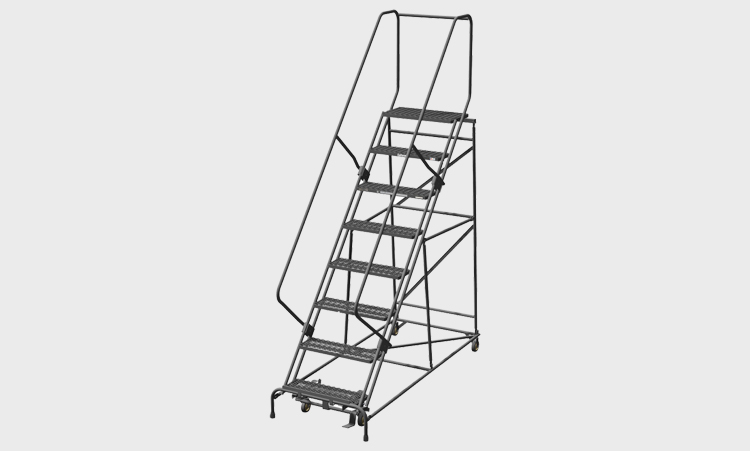 Rolling Metal Ladders