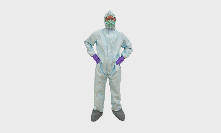 Coveralls with Elastic Hood Wrists and Booties