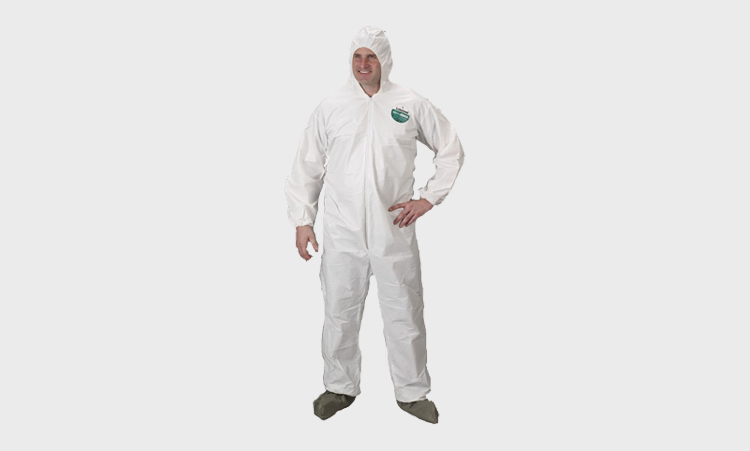 Coveralls with Elastic Hood Wrists and Ankles