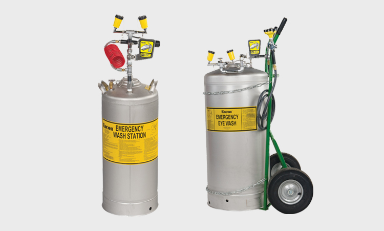 Portable Pressurized Eyewash Stations