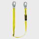 Guardian® 4ft-6ft Adjustable Non-Shock Absorbing Lanyard - Steel Snap Hook Connector (Single Leg)