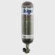 Draeger High Pressure 4500psi Carbon Fiber Clear Cylinder 45 minute