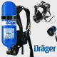 Draeger PSS 3000 SCBA HP 4500 w/ FPS 7000 Mask 