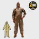 Kappler® Zytron® Z300 NFPA Certified Coverall with Hood & Sock Boots and Elastic Wrists #Z3H426-92