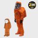 Kappler® Zytron® Z500 Level B Suit w/ Expanded Back #Z5H572, Z5H573