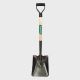 Square Point Shovel with Poly D-Grip Handle