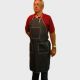Denim Apron - Bib-Style w/ Pockets