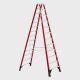 Green Bull - Double Step Fiberglass Ladders Type 1AA 375 lbs.