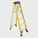 Green Bull - Single Step Fiberglass Ladders:Type 1A 300 lbs.
