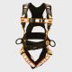 Guardian® Fall Protection Cyclone Construction Reflective Harness - Back & Side D-Ring with QC Chest, TB Leg, and TB Waist Buckles
