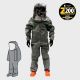Kappler® Zytron® Z200 Level B Suit w/ Expanded Back #Z2B571