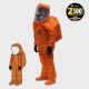 Kappler® Zytron® Z500 Berry Compliant NFPA Certified Level A Suit w/ Expanded Back #Z5H582-94C2RPBC