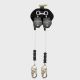 Guardian® 8ft CR3-EDGE SRL - Steel Snap Hook (Twin Leg)