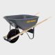 True Temper - 6 Cubic Ft. Steel Medium Duty Wheelbarrow