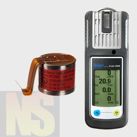 Draeger Safety X-am 2500 Multi Gas Monitor Alkaline Version
