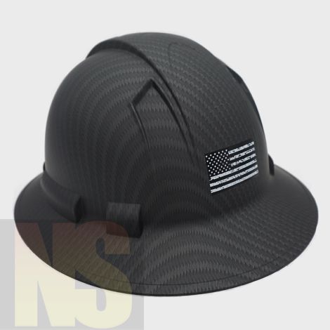 POW MIA Pyramex Ridgeline Full Brim Hard Hat