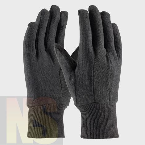 Brown cotton jersey gloves top